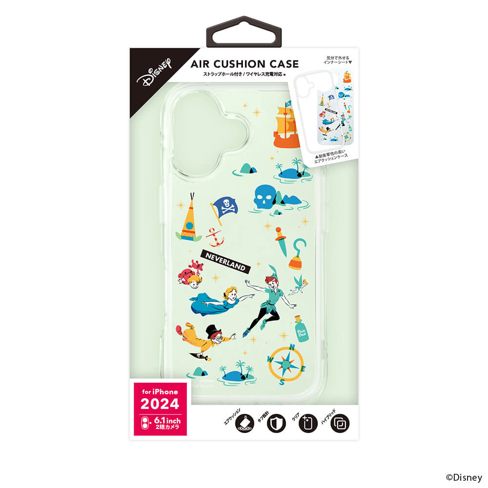 PGA Air Cushion Case for iPhone 16 - Peter Pan PG-D24APT03PTR