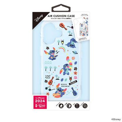 PGA Air Cushion Case for iPhone 16 - Stitch PG-D24APT04STI
