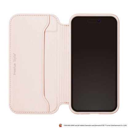 PGA Glass Flip Case for iPhone 16 - Tom and Jerry PG-W24AGF02TAJ