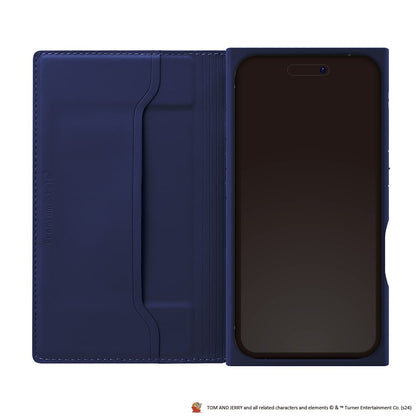 PGA Clear Flip Case for iPhone 16 (Sagara Embroidery) Tom PG-W24ACF01TOM