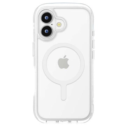 PGA iPhone 16 MagSafe Compatible Air Cushion Case Snow PG-24AMGPTA05CL 41g