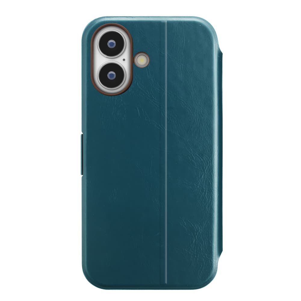 PGA iPhone 17 Slim Flip Cover Blue PG-25AFP05BL 65g