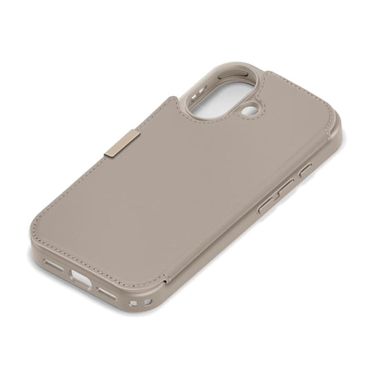 PGA iPhone 17 Back Flip Case Beige PG-25ABF02BE 65g