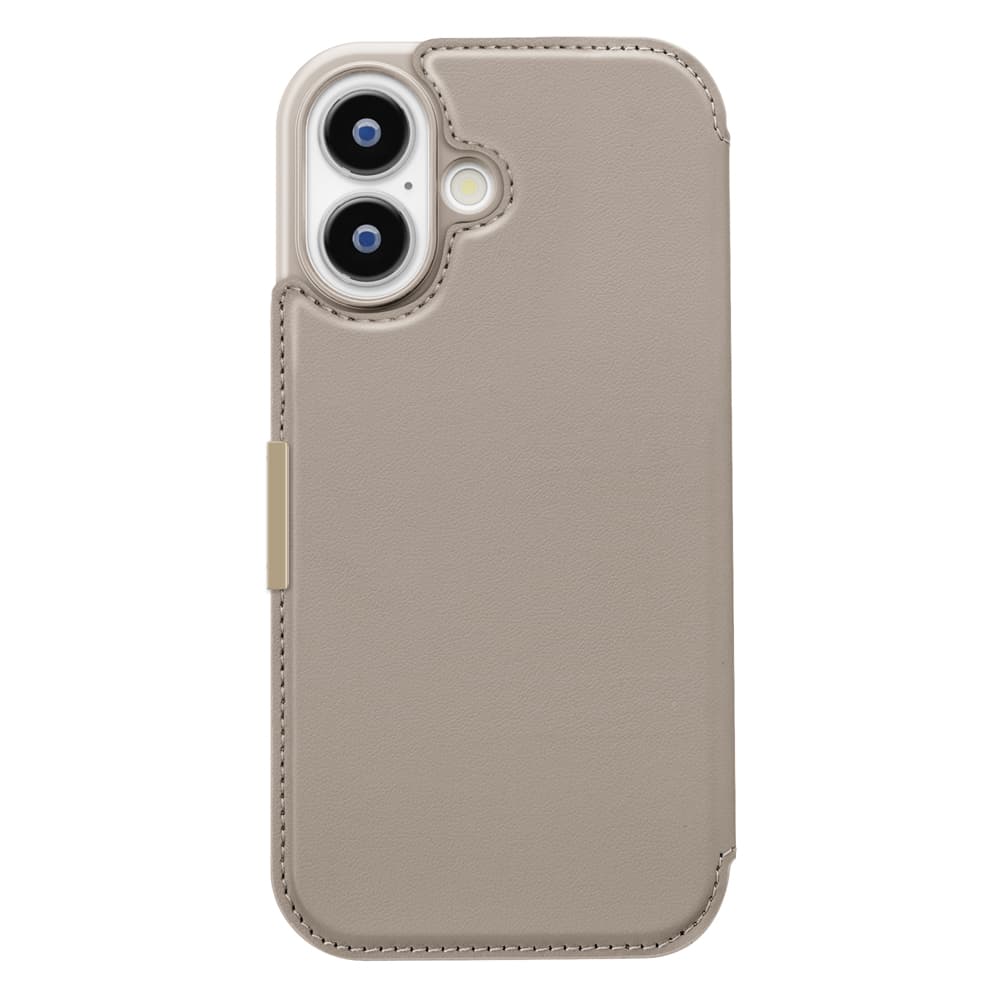 PGA iPhone 17 Back Flip Case Beige PG-25ABF02BE 65g