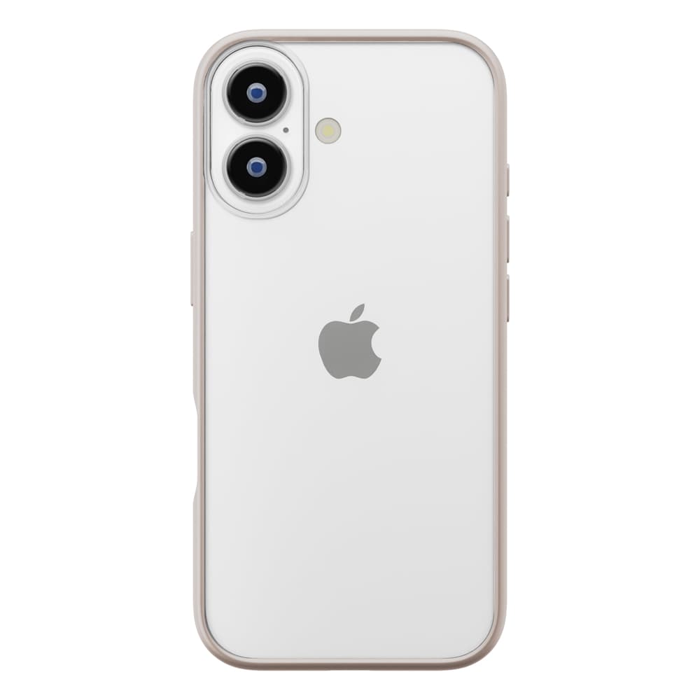 PGA iPhone 17 Glass Slim Case Beige PG-25AGT02BE 30g