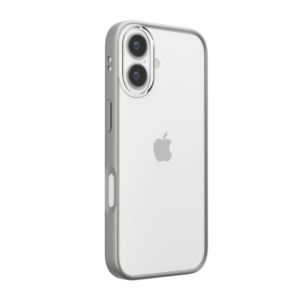PGA iPhone 17 Glass Slim Case Gray PG-25AGT03GY 30g