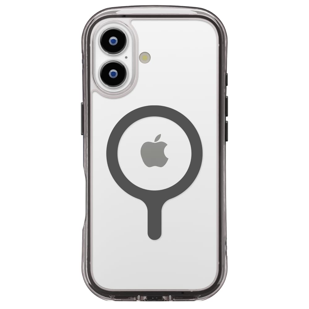 PGA iPhone 17 MagSafe Compatible Air Cushion Case Graphite PG-25AMA01BK 40g