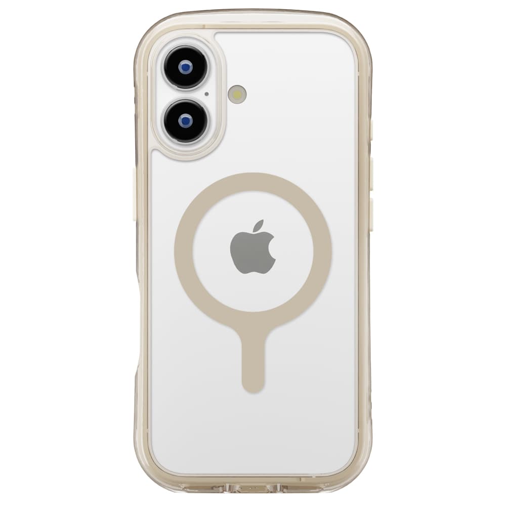 PGA iPhone 17 MagSafe Compatible Air Cushion Case Mocha PG-25AMA02BE 40g