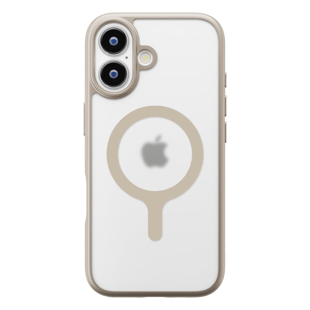 PGA iPhone 17用 MagSafe対応 ハイブリッドケース ベージュ PG-25AMH02BE 35g