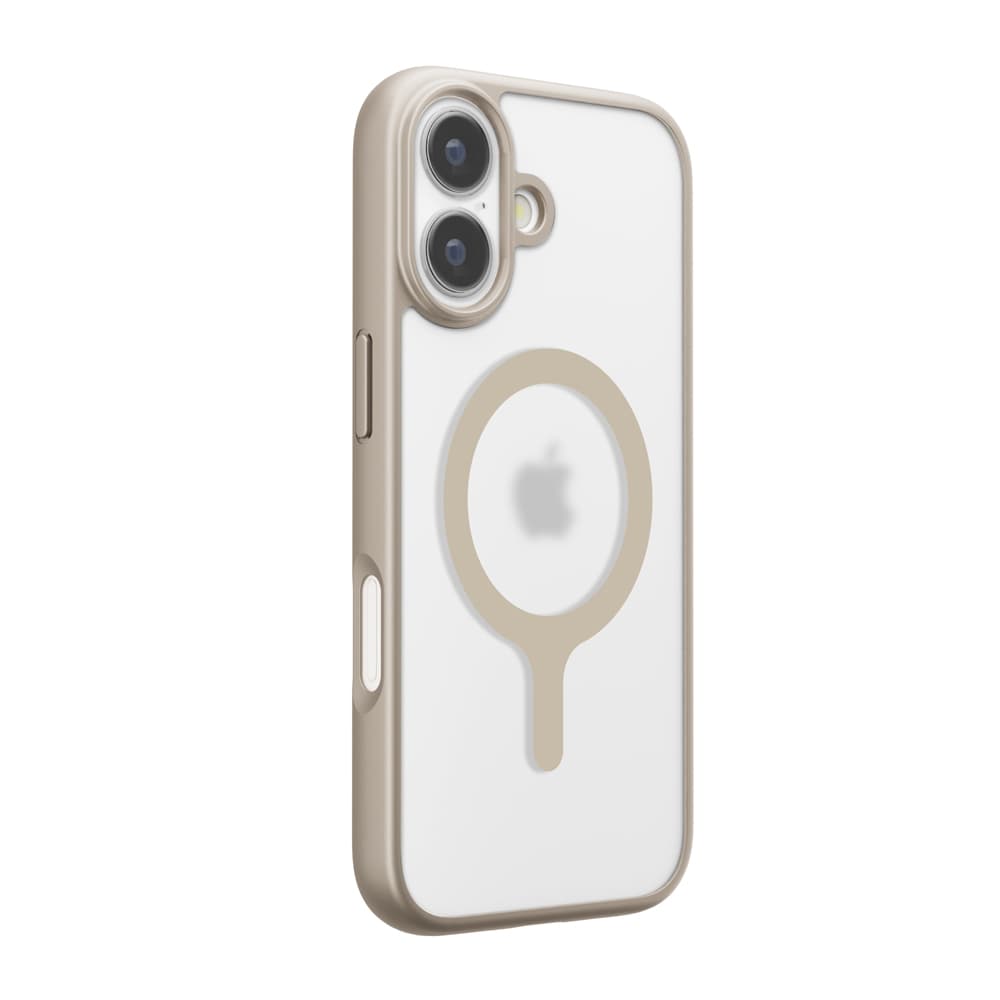 PGA iPhone 17用 MagSafe対応 ハイブリッドケース ベージュ PG-25AMH02BE 35g