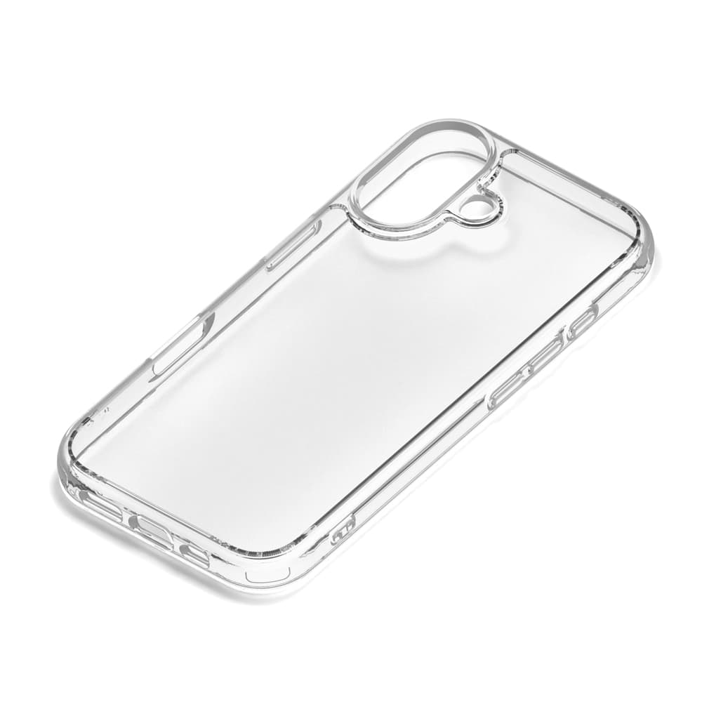 PGA iPhone 17用 ハイブリッドケース クリア PG-25APT01CL 35g