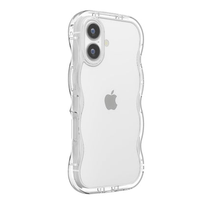 PGA iPhone 17用 ウェーブケース クリア PG-25AWH01CL 35g