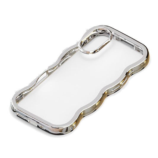 PGA iPhone 17 Wave Case Metal Silver PG-25AWH03SV 35g