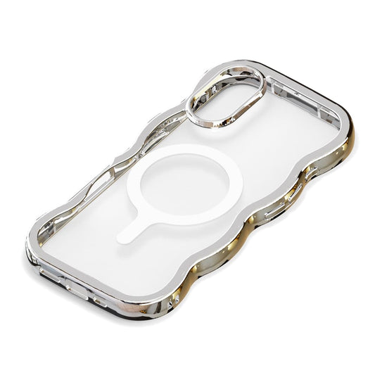 PGA Wave Case for iPhone 17 - MagSafe Compatible - Metal Silver