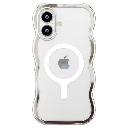 PGA Wave Case for iPhone 17 - MagSafe Compatible - Metal Silver