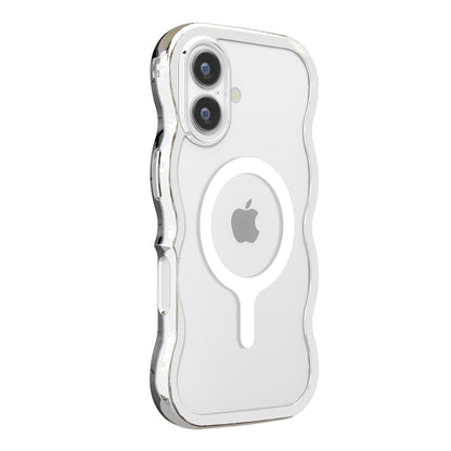 PGA Wave Case for iPhone 17 - MagSafe Compatible - Metal Silver