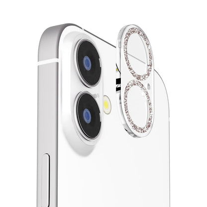 PGA Full Camera Protector for iPhone 17/16/16 Plus - Glitter Silver 2g