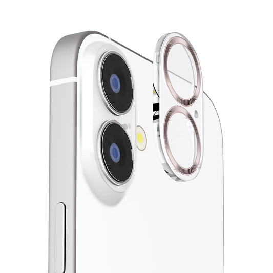 PGA Full Camera Protector for iPhone 17/16/16 Plus - Clear/Metal Gold 2g