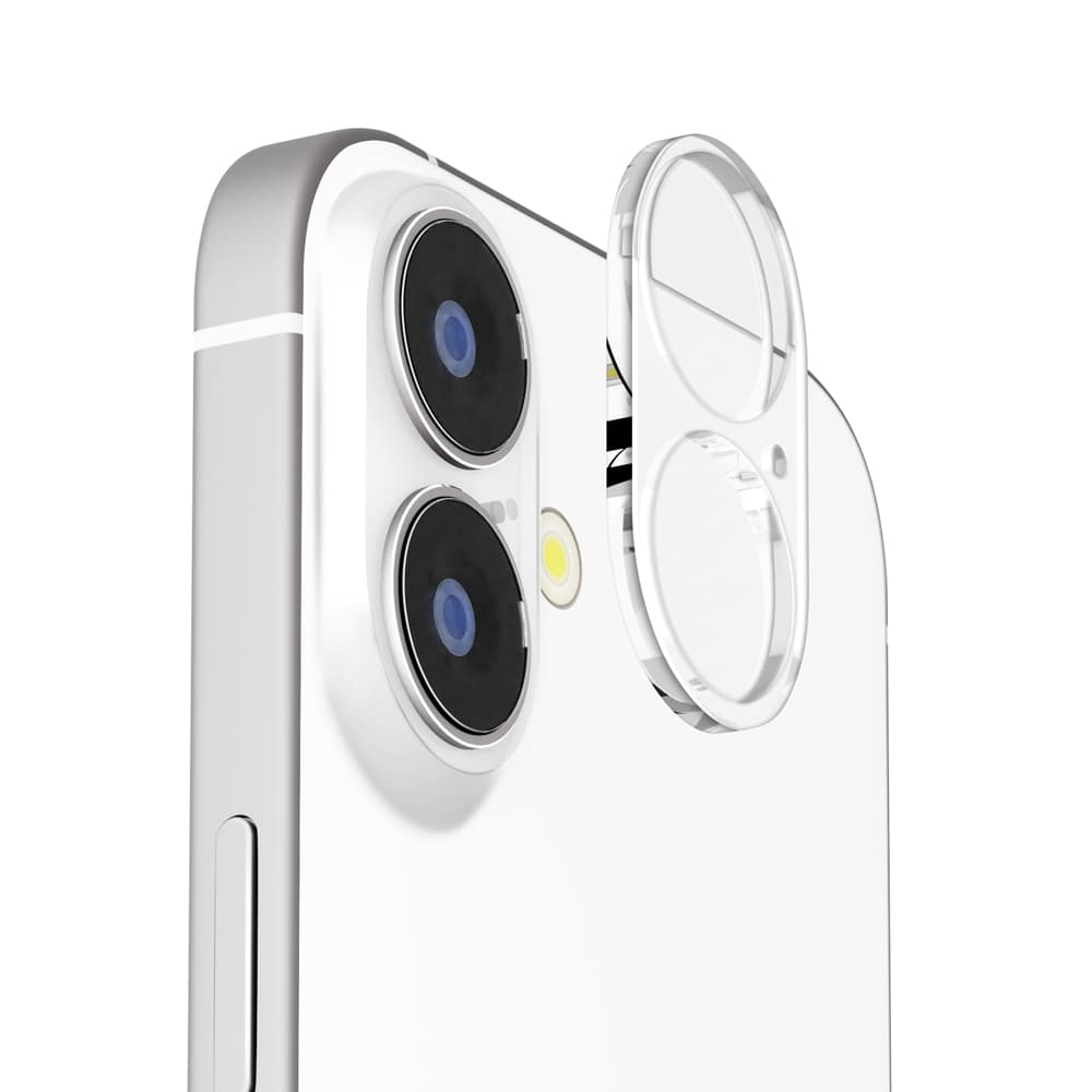 PGA Camera Full Protector for iPhone 17/16/16 Plus - All Clear