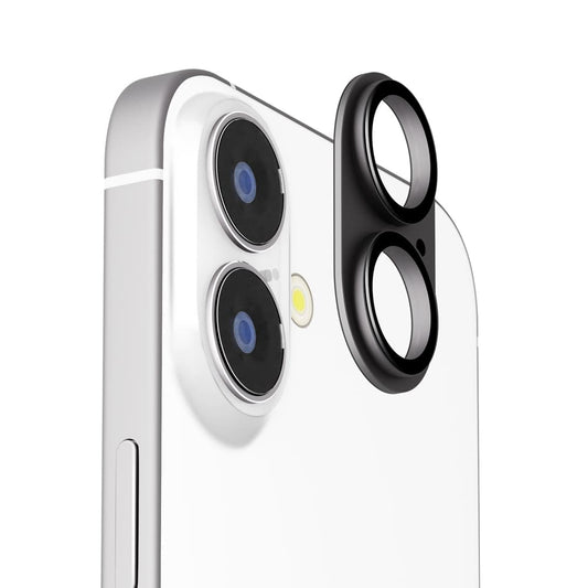 PGA Full Camera Protector for iPhone 17/16/16 Plus - Aluminum/Black