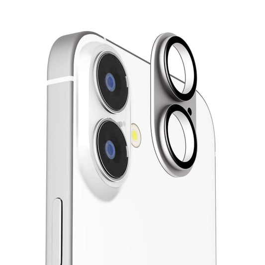 PGA Full Camera Protector for iPhone 17/16/16 Plus - Aluminum/Silver