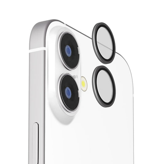 PGA Camera Lens Protector for iPhone 17/16/16 Plus - Aluminum/Black 0.5g