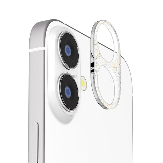 PGA Camera Lens Frame for iPhone 17/16/16 Plus - Glitter