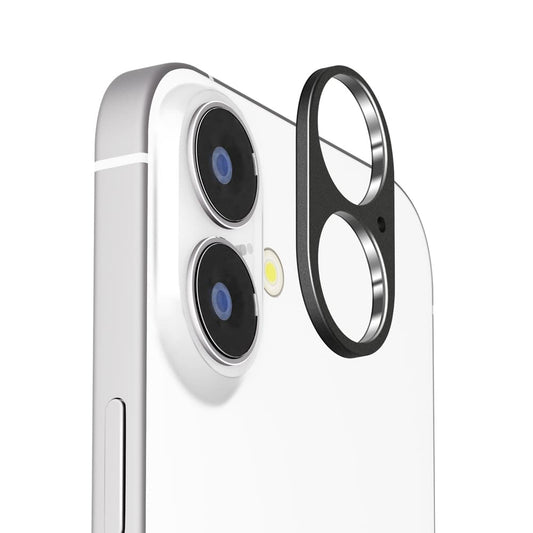 PGA Camera Lens Frame for iPhone 17/16/16 Plus - Aluminum/Black