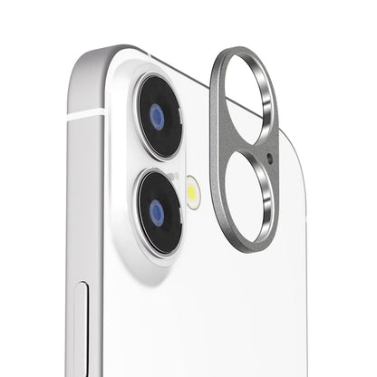 PGA Camera Lens Frame for iPhone 17/16/16 Plus - Aluminum/Silver