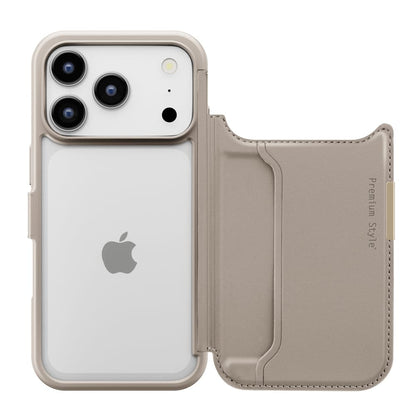 PGA Back Flip Case for iPhone 17 Pro - Beige 65g
