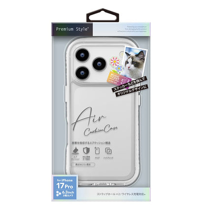 PGA Air Cushion Case for iPhone 17 Pro - Snow 40g