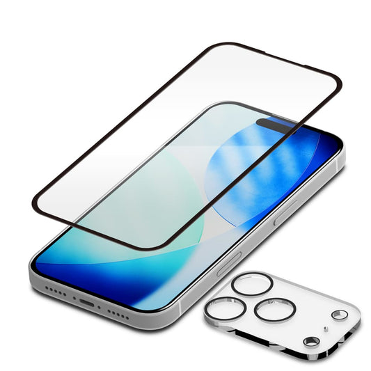 PGA LCD Full Protection Glass & Camera Protector Set - High Transparency