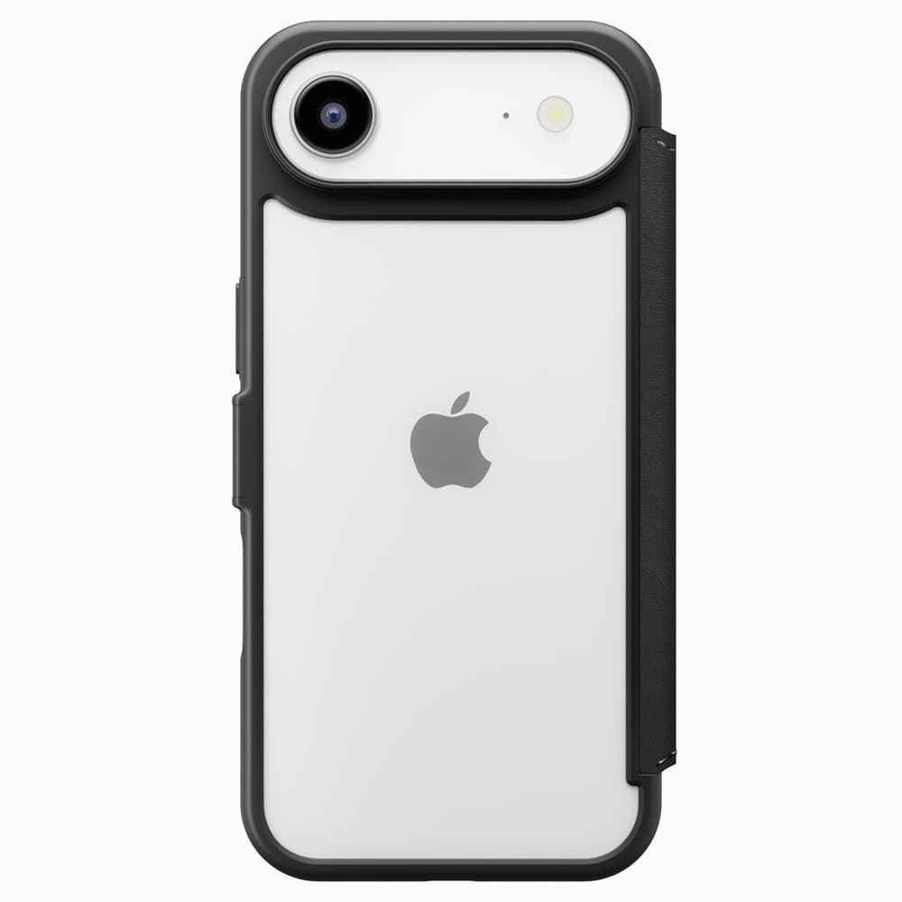 PGA Glass Flip Case for iPhone Air - Black - 80g