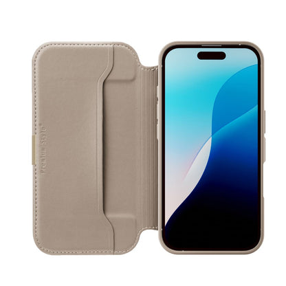 PGA Glass Flip Case for iPhone Air - Beige