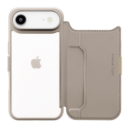 PGA Back Flip Case for iPhone Air - Beige - 80g