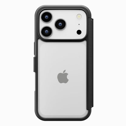 PGA Glass Flip Case for iPhone 17 Pro Max - Black - 85g