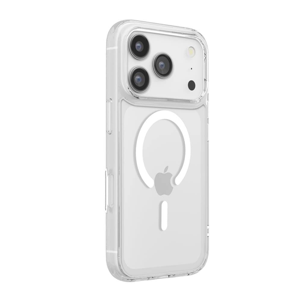 PGA MagSafe Compatible Hybrid Case for iPhone 17 Pro Max - Clear - 35g