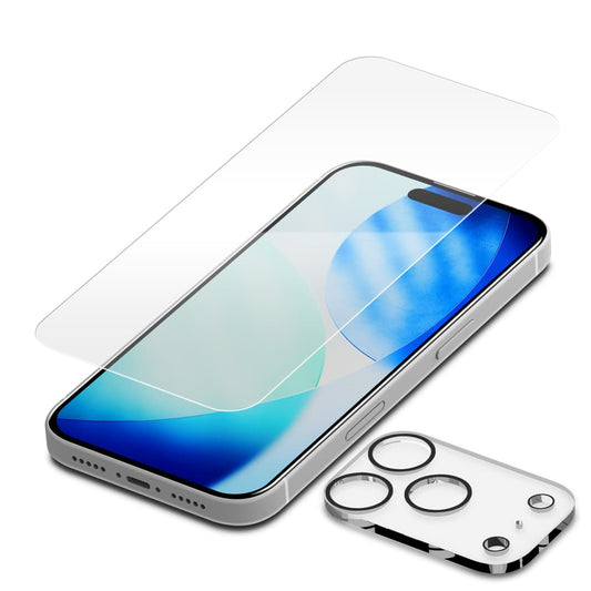 PGA Full Screen Protection Glass & Camera Protector Set for iPhone 17 Pro Max - High Transparency 15g