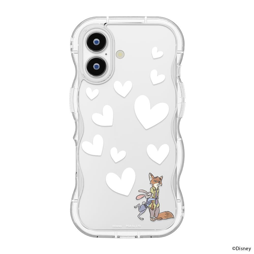 PGA Wave Case for iPhone 17 - Zootopia PG-D25AWH03ZTP 35g