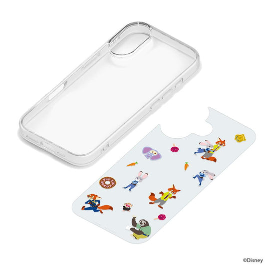PGA Glass Slim Case for iPhone 17 - Zootopia PG-D25AGT03ZTP 30g