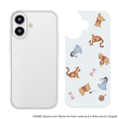 PGA Glass Slim Case for iPhone 17 Winnie the Pooh PG-D25AGT04POO 30g