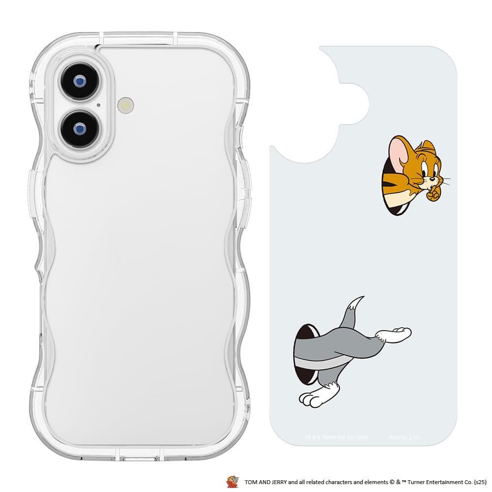 PGA Wave Case for iPhone 17 Tom and Jerry PG-W25AWH02TAJ 35g