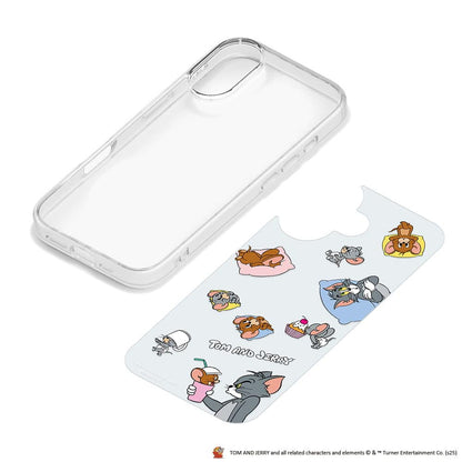 PGA Glass Slim Case for iPhone 17 - Tom and Jerry PG-W25AGT01TAJ 30g