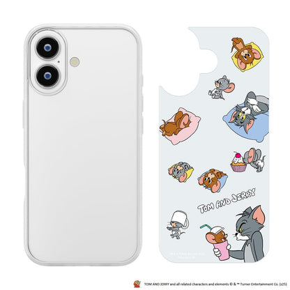 PGA Glass Slim Case for iPhone 17 - Tom and Jerry PG-W25AGT01TAJ 30g