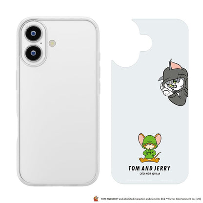 PGA Glass Slim Case for iPhone 17 - Tom and Jerry PG-W25AGT02TAJ 30g