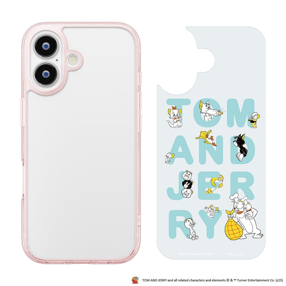 PGA Hybrid Case for iPhone 17 - Tom and Jerry PG-W25APT01TAJ 35g