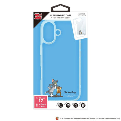 PGA Hybrid Case for iPhone 17 Tom and Jerry PG-W25APT02TAJ 35g