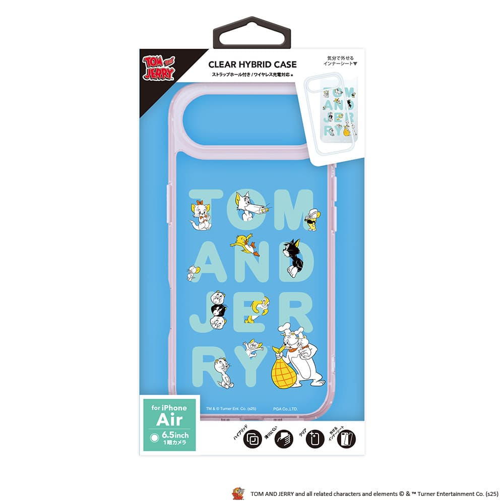 PGA Hybrid Case for iPhone Air - Tom and Jerry PG-W25CPT01TAJ 30g