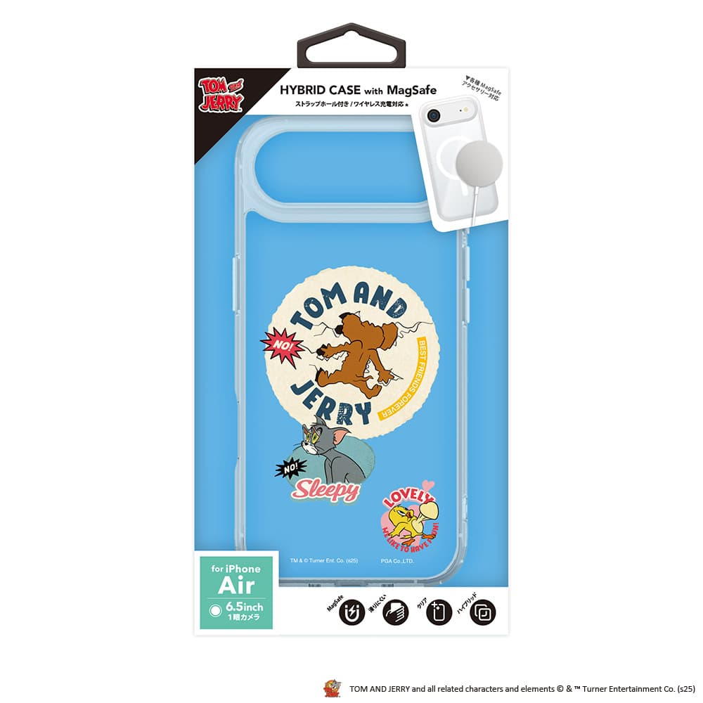 PGA MagSafe Compatible Hybrid Case for iPhone Air - Tom and Jerry 30g