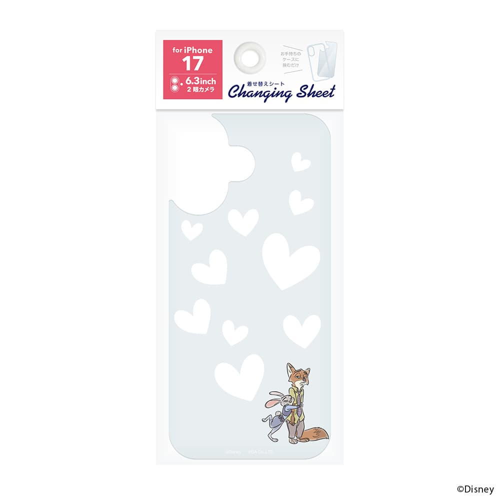 PGA iPhone 17 Changeable Sheet Zootopia/A PG-DSH25A03ZTP 3g